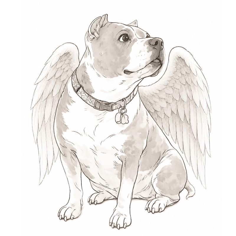 Lucy Line Drawing
